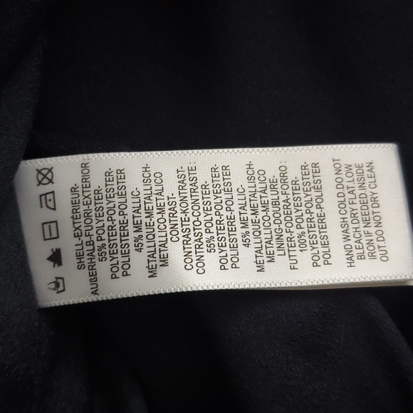 Dress the Population Rosalie Metallic Striped Strapless Dress Size Small NWT - Picture 15 of 16